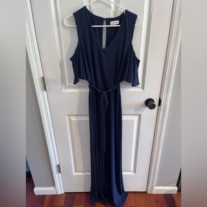 Navy Clavin Klein Jumpsuit. Size 8.